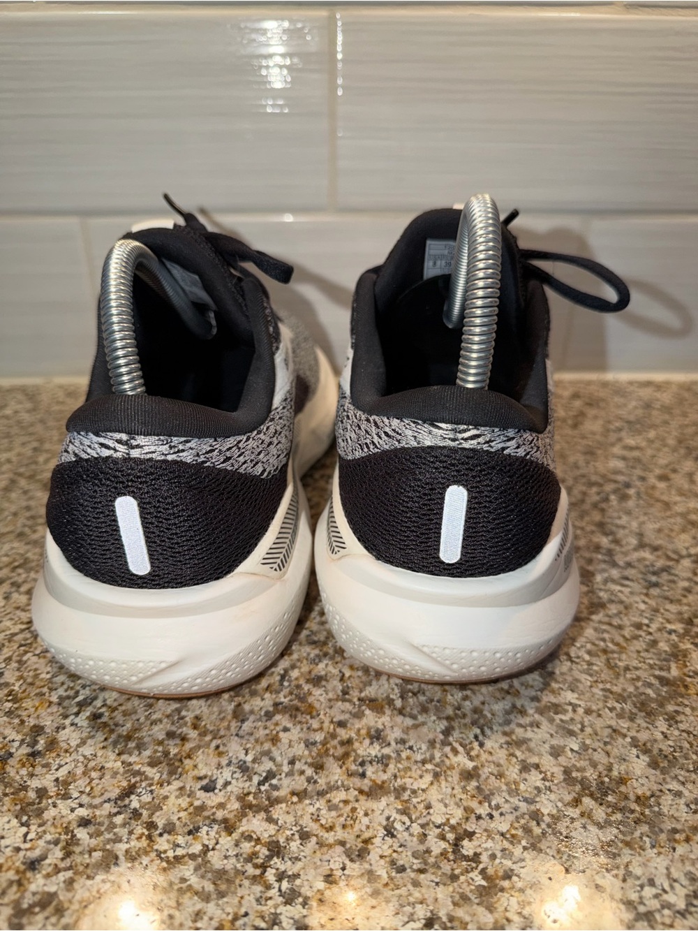 Brooks Adrenaline GTS Running Shoes - Black, Gray & White - Picture 2 of 8